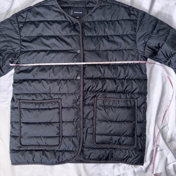 EVERLANE ReNew channeled liner jacket Large puffer - Picture 5 of 8